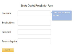 css3, form, jQuery, Registration Page, Css, Javascript